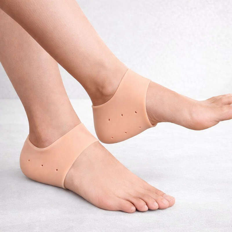 Meia Palmilha Gel para Calcanhar